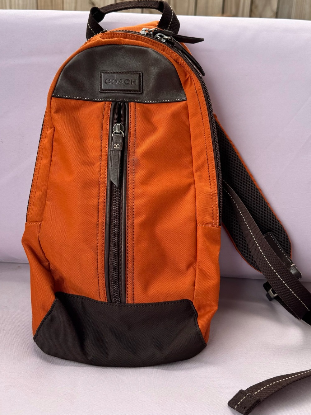 COACH Varick Nylon Sling Bag